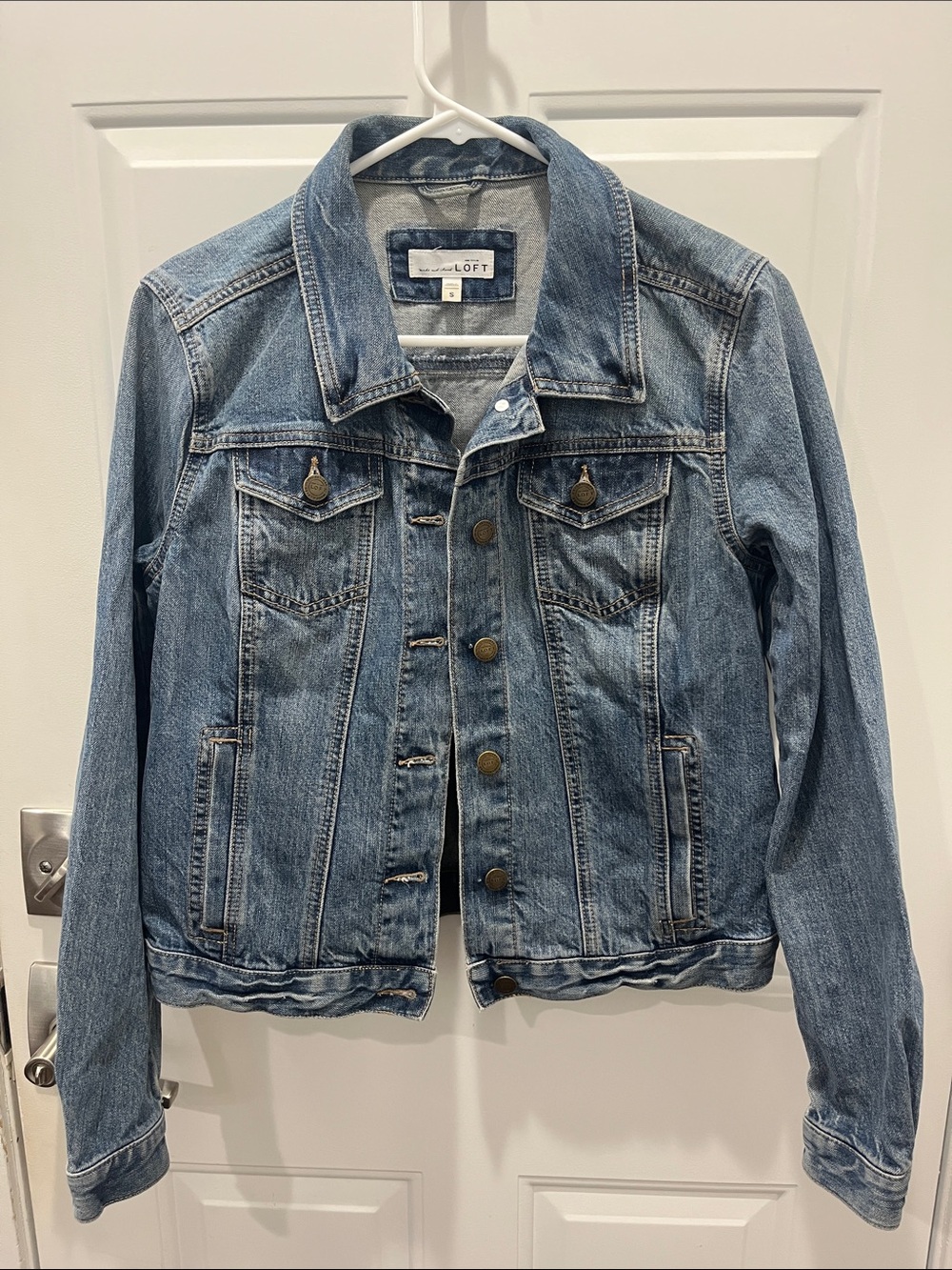 LOFT Light Blue Denim Jacket